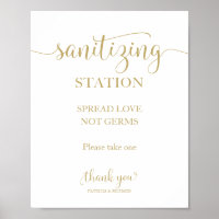 Sanitisierungs-Station verbreitet Liebe nicht Germ