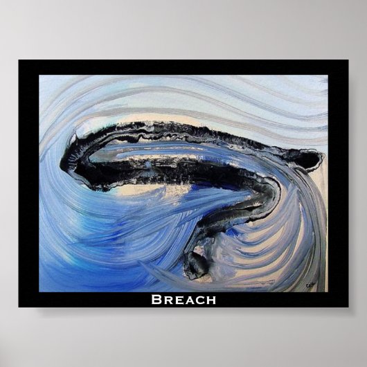 Sank Parfwa Deece "Breach" Poster (Vorne)