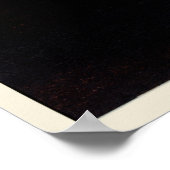 Sanka Hakuu von Katsushika Hokusai (Mount Fuji) Poster (Ecke)