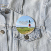 Sankaty Head Lighthouse, Nantucket MA Button Butto (Beispiel)