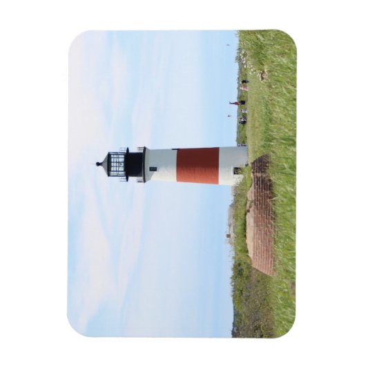Sankaty Head Lighthouse, Nantucket MA Flex Magnet (Vertikal)