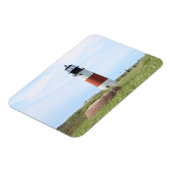 Sankaty Head Lighthouse, Nantucket MA Flex Magnet (Linke Seite)