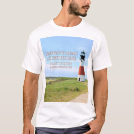 Sankaty Head Lighthouse, Nantucket MA T - Shirt