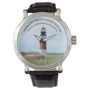 Sankaty Head Lighthouse, Nantucket MA Watch Armbanduhr