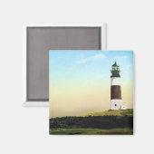 Sankaty Head Lighthouse Nantucket Magnet (Vorderseite/Rückseite)