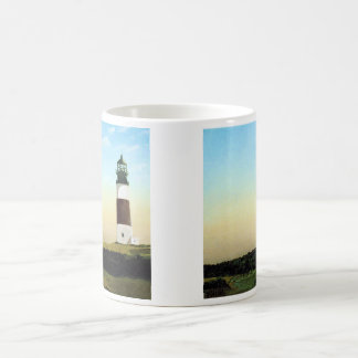Sankaty Head Nantucket Leuchtturm-Gemälde Kaffeetasse