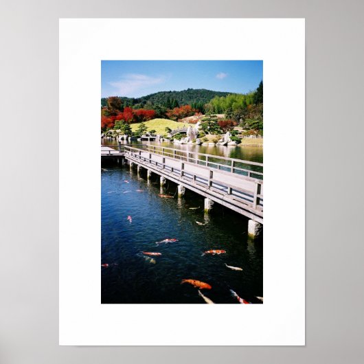 Sankeien Garden: Mihara City, Japan Poster (Vorne)
