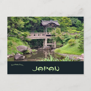 Sankeien Gardens Yokohama Japan. Postkarte