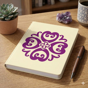 Sankofa Adinkra Mandala - Afrikanisches Erbe Notizblock