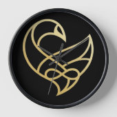Sankofa Ascension  Sankofa  Bird Wall Uhr (Vorderseite)