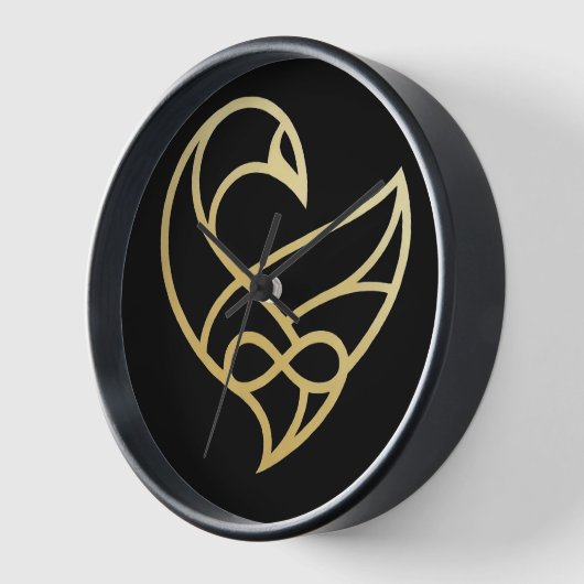 Sankofa Ascension  Sankofa  Bird Wall Uhr (Winkel)