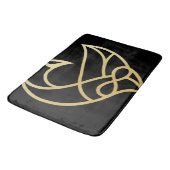 Sankofa Aufstieg Sankofa-Vogel Badematte (Schrägansicht)