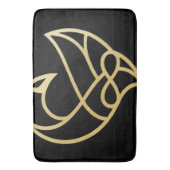 Sankofa Aufstieg Sankofa-Vogel Badematte (Vorderseite Vertikal)