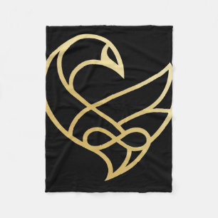Sankofa Aufstieg  Sankofa-Vogel  Fleecedecke