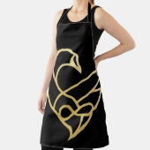 Sankofa Aufstieg Sankofa Vogel Schürze (InSitu)