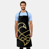 Sankofa Aufstieg Sankofa Vogel Schürze (Getragen)