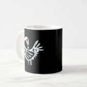 Sankofa Bird afrozentrisch Adinkra Symbol African Kaffeetasse (Vorderseite Links)