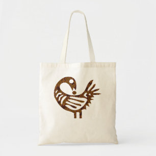Sankofa Bird Simple Pattern Afrocentric Adinkra Sy Tragetasche