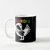 Sankofa Juneteenth Ghana Adinkra Symbol Sankofa Kaffeetasse (Links)