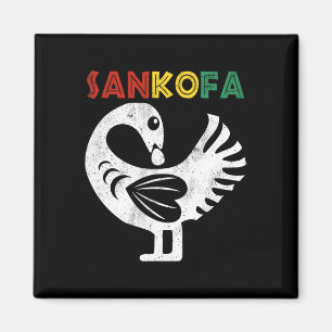 Sankofa Juneteenth Ghana Adinkra Symbol Sankofa Magnet