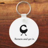 Sankofa kehrt zurück und holt es. schlüsselanhänger (Vorderseite)