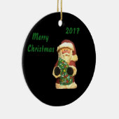 SANKT 2017 MIT BAUM-WEIHNACHTSkollektor-VERZIERUNG Keramik Ornament (Rechts)