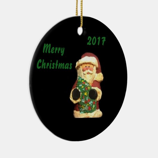 SANKT 2017 MIT BAUM-WEIHNACHTSkollektor-VERZIERUNG Keramik Ornament (Rechts)