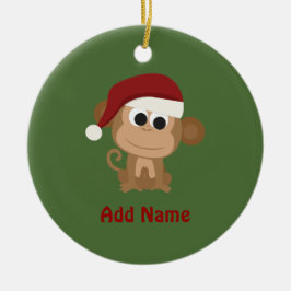 Sankt-Affe Keramik Ornament