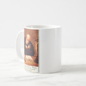 Sankt Alfons von Liguori Kaffeetasse (Vorderseite Links)