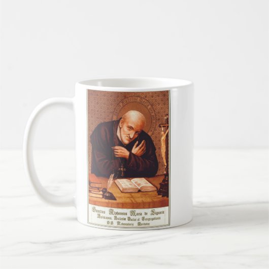 Sankt Alfons von Liguori Kaffeetasse (Links)