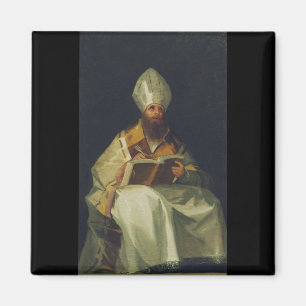 Sankt Ambrosius von Francisco de Goya Magnet