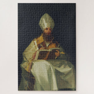 Sankt Ambrosius von Francisco de Goya Puzzle