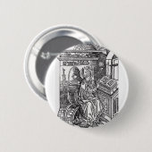 Sankt Ambrosius von Mailand Button (Vorne & Hinten)