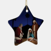 Sankt an der Geburt Christissternverzierung Keramik Ornament (Rechts)