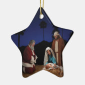 Sankt an der Geburt Christissternverzierung Keramik Ornament (Links)
