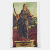 Sankt Anastasia von Rom Geschirrtuch (Vertikal)
