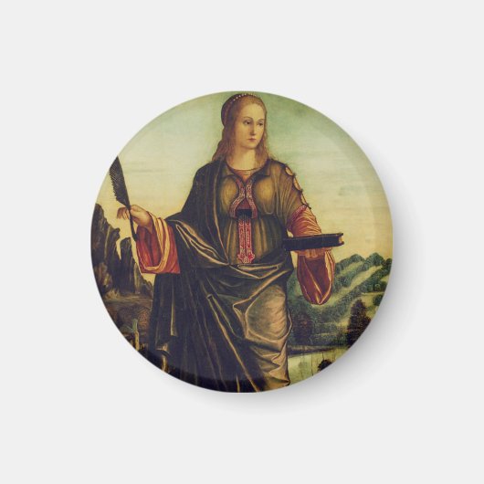Sankt Anastasia von Rom Magnet (Vorne)