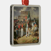 Sankt Anna fordert die spanischen Truppen heraus Silbernes Ornament (Rechts)