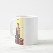 Sankt Antonius der Große Kaffeetasse (Vorderseite Links)