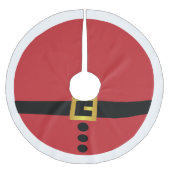 Sankt-Anzugs-Baum-Rock Polyester Weihnachtsbaumdecke (Vorderseite)