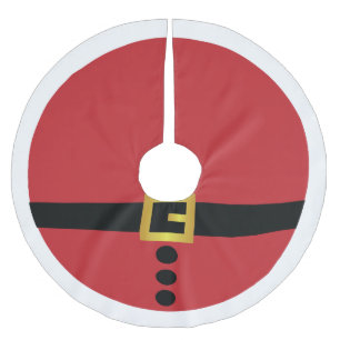 Sankt-Anzugs-Baum-Rock Polyester Weihnachtsbaumdecke