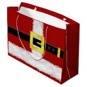 Sankt-Anzugs-Geschenk-Tasche - groß, glatt Große Geschenktüte (Rückseite Schrägansicht)