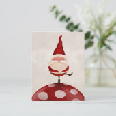 Sankt auf Pilz Feiertagspostkarte (Stehend Vorderseite)