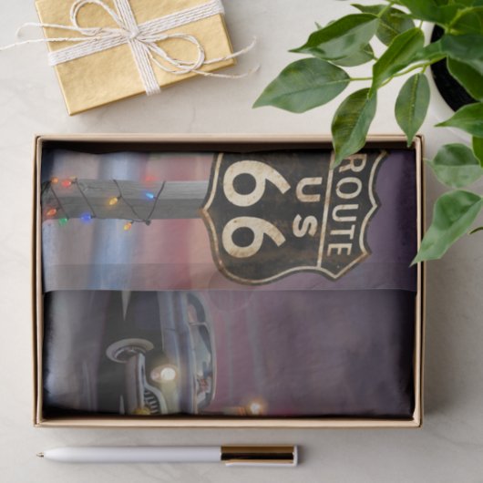 Sankt auf Seidenpapier des Weg-66 (Geschenk)