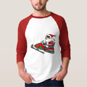 Sankt auf Snowmobile T-Shirt (Vorderseite)