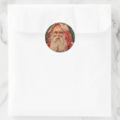 Sankt-Aufkleber Runder Aufkleber (Tasche)