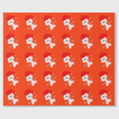 Sankt-Baby-Packpapier-Schablone Geschenkpapier (Flach)