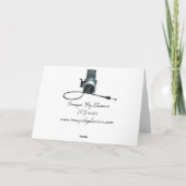 Sankt-Bär Feiertagskarte (Rückseite)