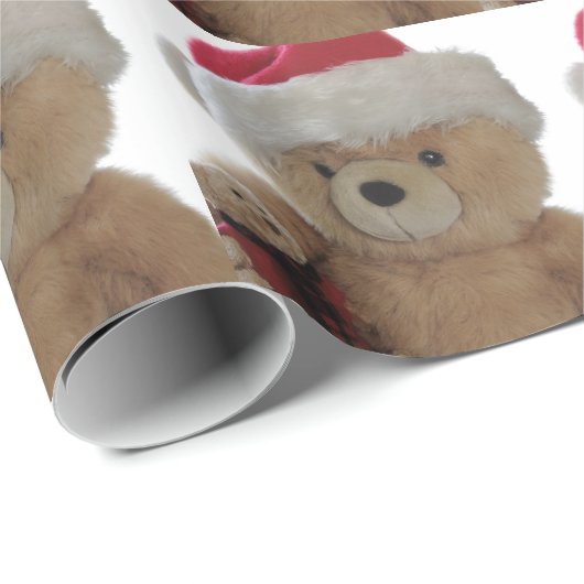 Sankt-Bär mit wenigem Bärn-Packpapier Geschenkpapier (Rolleneckpunkt)
