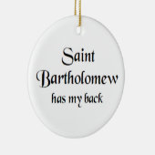 Sankt Bartholomäus Keramik Ornament (Rechts)